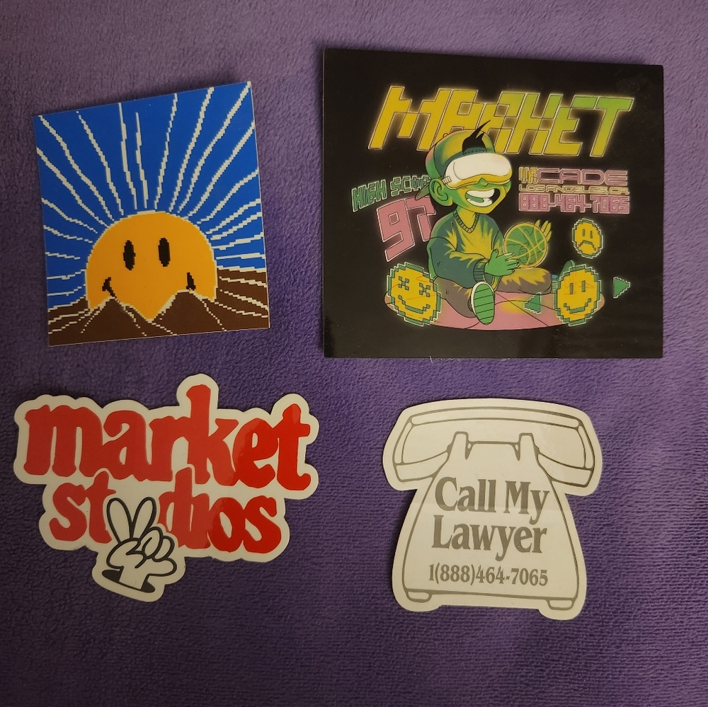 Market Studios Promo Stickers Bundle